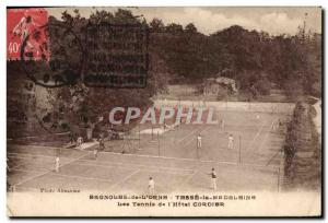Old Postcard Tennis Cars of & # 39Orne Tesse La Madeleine Tennis the Cordier ...