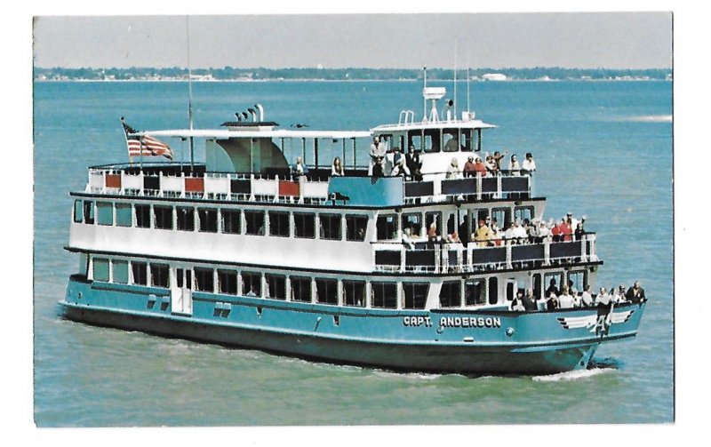 Captain Anderson Triple Deck Cruiser Sight Seeing Boat 1973