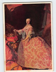 Postcard Empress Maria Theresia, Kunsthistorisches Museum, Vienna, Austria