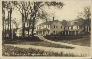 Bridgewater NH Elm Lawn c1910 Real Photo Postcard #11