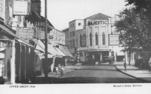 Majestic Cinema Merton Surrey Postcard