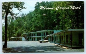STANTON, MO Missouri~ Route 66 ~ MERAMEC CAVERNS MOTEL c1960s Roadside  Postcard