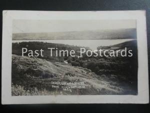 c1913 RPPC - Saskatchewan River from North Battlefor - Sask