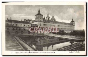 Old Postcard Monasterio del Escorial Estanque de la Huerta