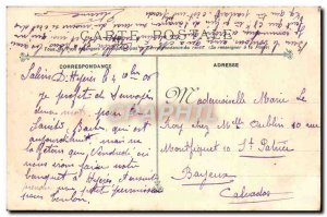 Old Postcard Charlemagne During the boat Maneuvers