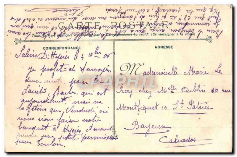 Old Postcard Charlemagne During the boat Maneuvers