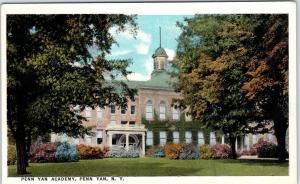 PENN YAN, NY New York    Penn  Yan  ACADEMY   c1910s   Postcard