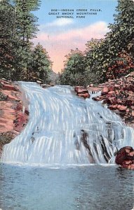 Indian Creek Falls Great Smoky Mountains National Park, North Carolina NC