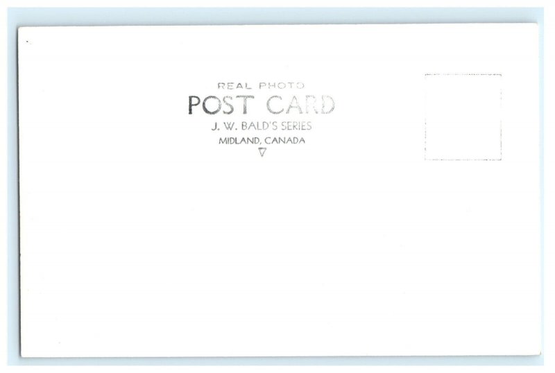 Camp Rawley Port Severn Ontario Canada Real Photo RPPC Postcard (EY2)