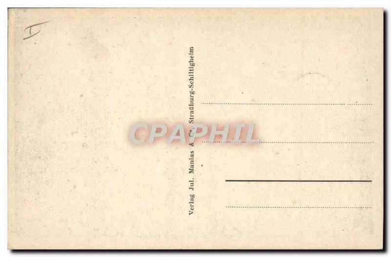 Old Postcard Folklore Peasants