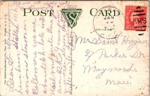 Concord Massachusetts Ma Postcard Rev War - Meriam's Corner - 1922