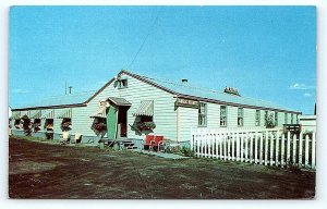 FAIRBANKS, AK Alaska ~ TAMARAC INN MOTEL c1950s Roadside Dexter Postcard