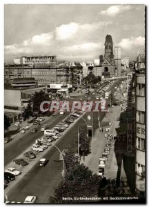 Postcard Modern Beriln Kurturstendamm Mit Gedachtniskirche