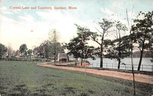 Crystal Lake & Cemetery Gardner, Massachusetts  