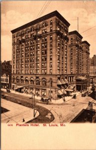 Postcard Planters Hotel in St. Louis, Missouri