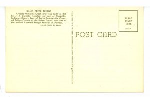 IN - Parke County. Billie Creek  Covered Bridge