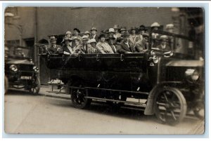 Rushall Tour War Rugby England United Kingdom UK RPPC Photo Antique Postcard
