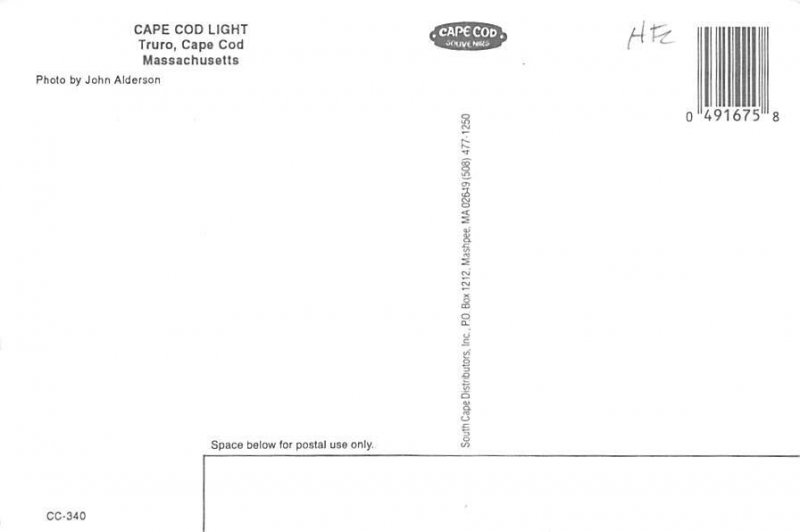 Cape Cod Lighthouses Cape Cod, Massachusetts USA Unused