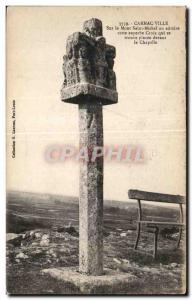 Old Postcard Carnac City Of Mont Saint Michel