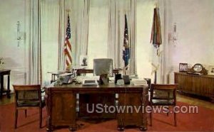 Presidents Office, White House, District Of Columbia