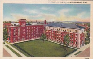 Minnesota Rochester Worrell Hospital and Annex Curteich