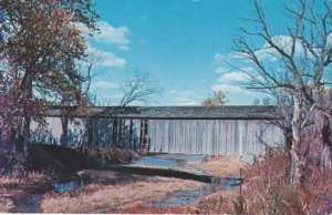 Adams Covered Bridge - Burr Arch, 154 Feet - Parke County, Indiana