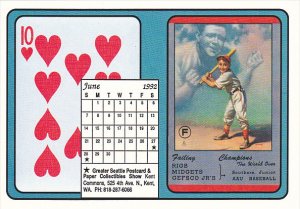 1992 Playing Card Calendar Series June