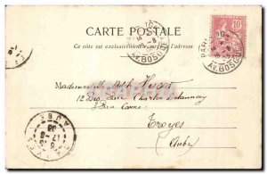 Paris Old Postcard The Metropolitan and Saint Martin Canal de la Villette (Me...