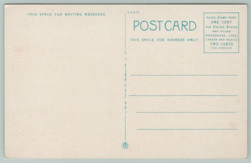 Topeka Kansas~Scene in Gage Park~1920s Postcard