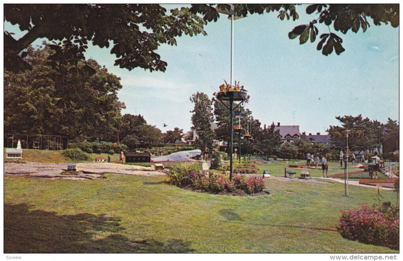 Miniature Golf Course, Ocean Beach Park, NEW LONDON , Connecticut , 50-60s