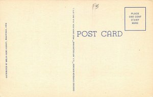 LP44 Newark  Ohio Postcard Big Large Letters