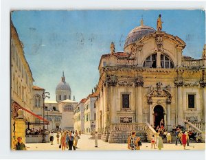 Postcard Crkva sv. Blaža, Dubrovnik, Croatia