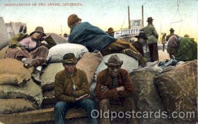 On the Leavee, Louisiana, USA Black Blacks Postcard Post Card  On the Leavee,...