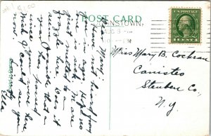 JOHNSTOWN NY – SCRIVERS FALLS - VINTAGE - POSTED - POSTCARD