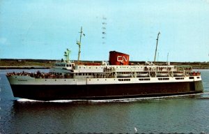 Ships C N Ferry M/V Bluenose 1974