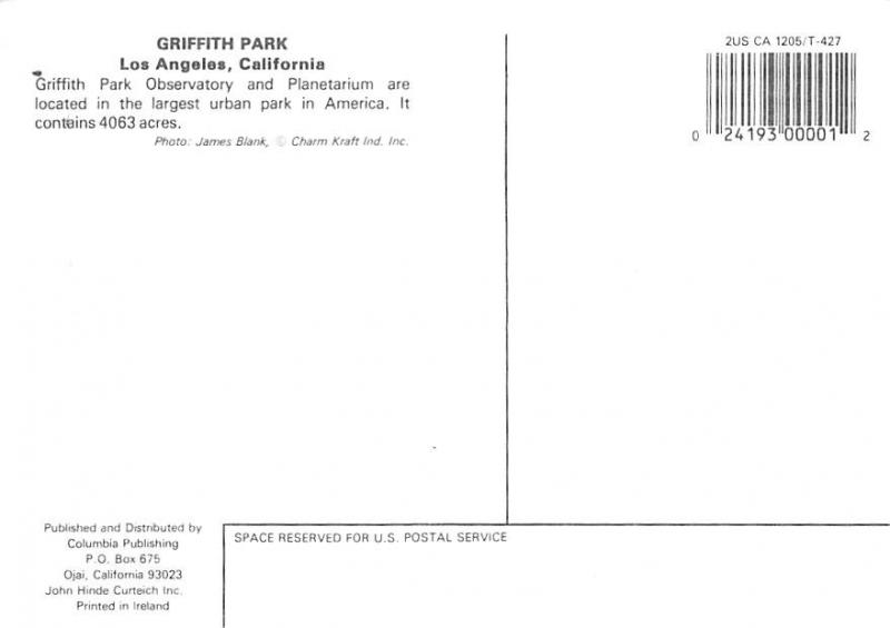 Griffith Park - Los Angeles, California