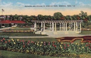 Pavilion and Pagoda In Overton Park Memphis Tennessee