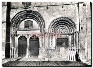 Modern Postcard Avallon From Portal & # 39Eglise St Lazare