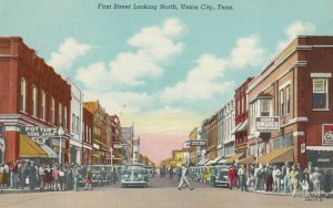 UNION CITY, Tennessee, 1930-40s; First Street