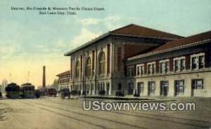 Western Pacific Union Depot - Salt Lake City, Utah UT  