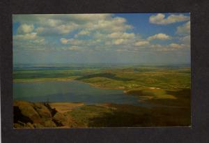 OK Mt Mount Scott Lake Lawtonka Medicine Park Lawton Oklahoma Postcard