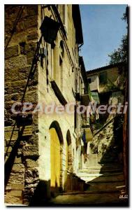 Postcard Modern Sommieres Montee Du Chateau