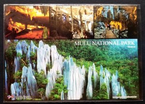 [AG] P27 Malaysia Sarawak Mulu National Park Cave Mountain Nature (postcard *New