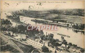 Old Postcard Rouen Bonsecours surroundings overlooking the Valley of the Seine