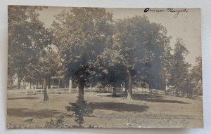 1906 Grundy Orphanage Plantation Springfield Kentucky RPPC Photo Postcard