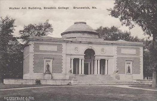 Maine Brunswick Walker Art Building Bowdoin College 