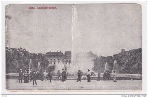 Wien, Leuchbrunnen, Austria, PU-1909