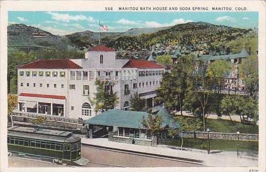 Colorado Manitou Manitou Bath House And Soda Spring