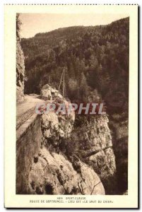 Old Postcard Saint Claude Route De Serthoncel Lieu Dit Du Chien