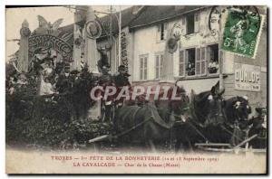 Old Postcard Hunting Troyes first festival of Hosiery The cavalcade Char Hunt...